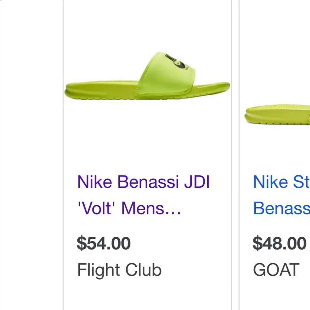 Nike slides